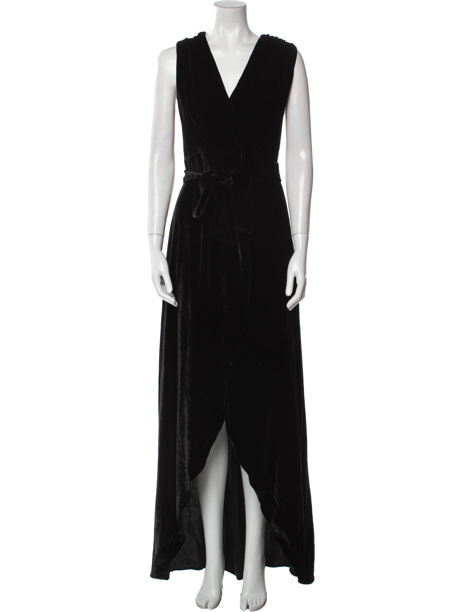 Alice + Olivia V-Neck Long Dress