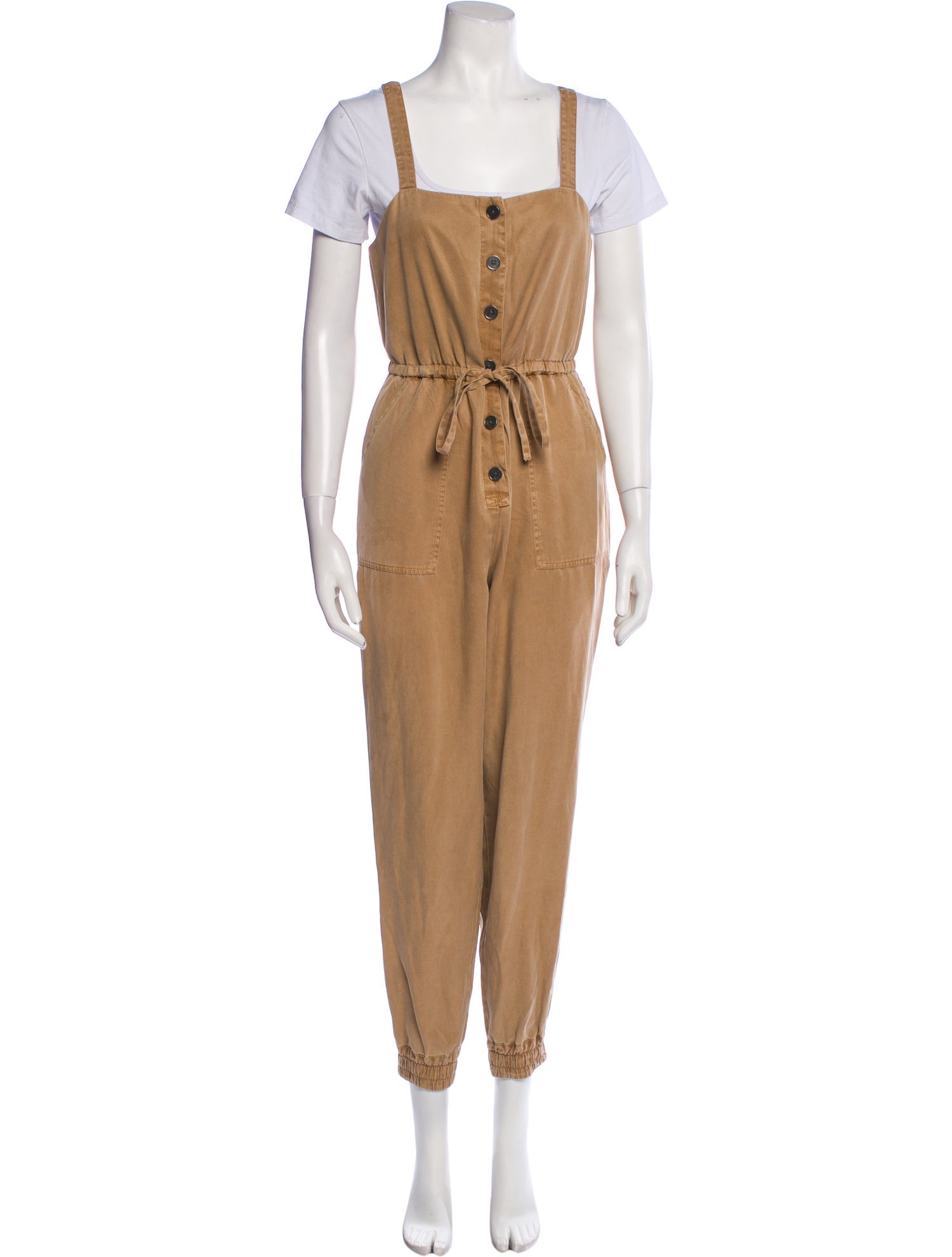 Alice + Olivia Square Neckline Jumpsuit