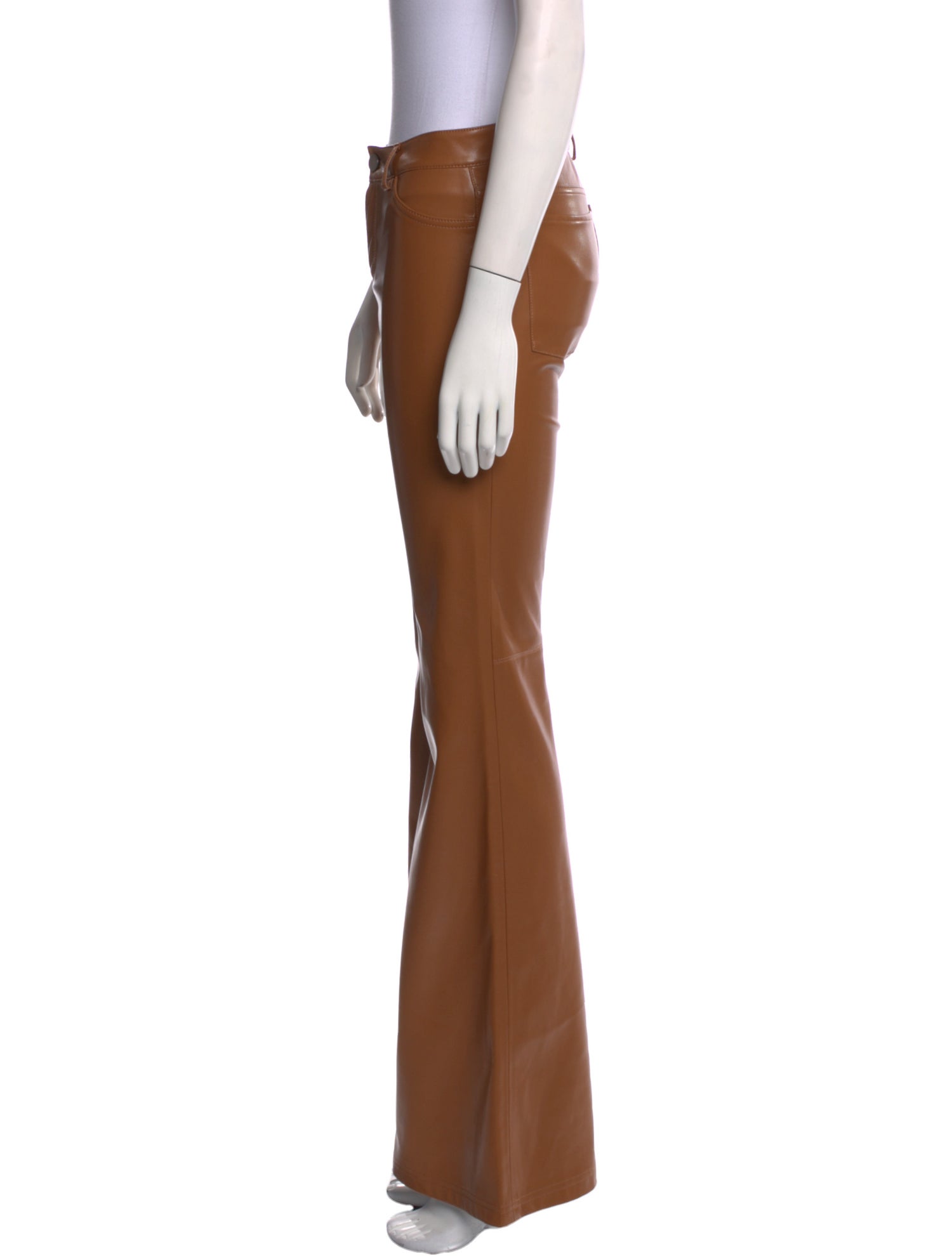 Alice + Olivia Faux Leather Wide Leg Pants
