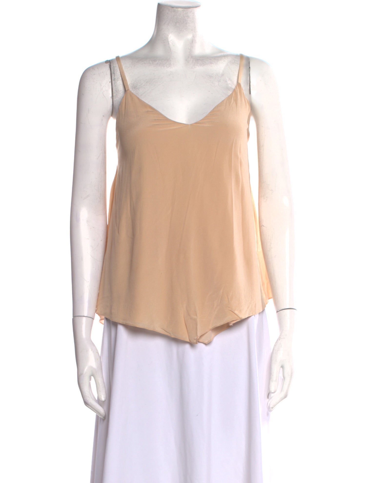 Alice + Olivia Silk V-Neck Top
