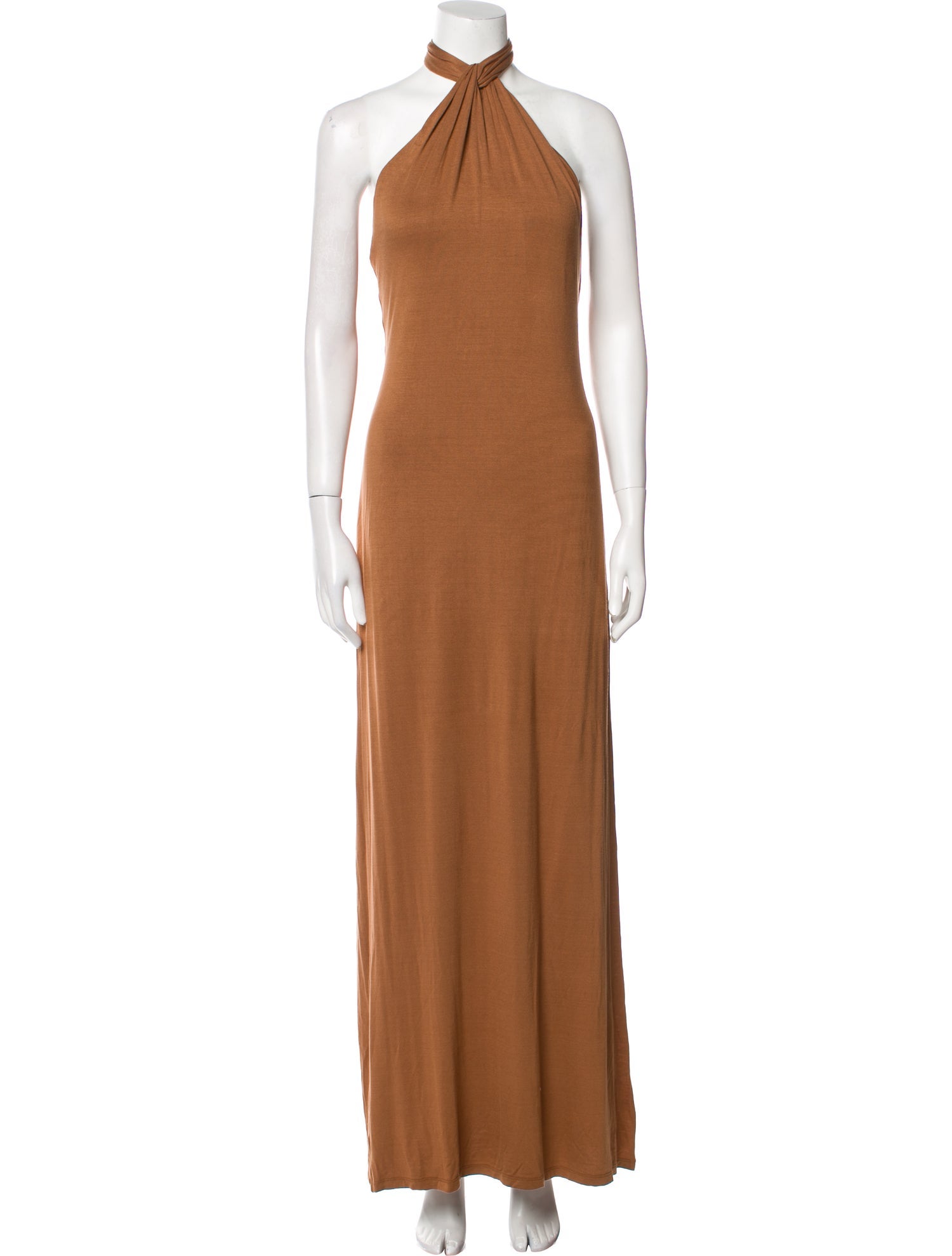 Alice + Olivia Halterneck Long Dress