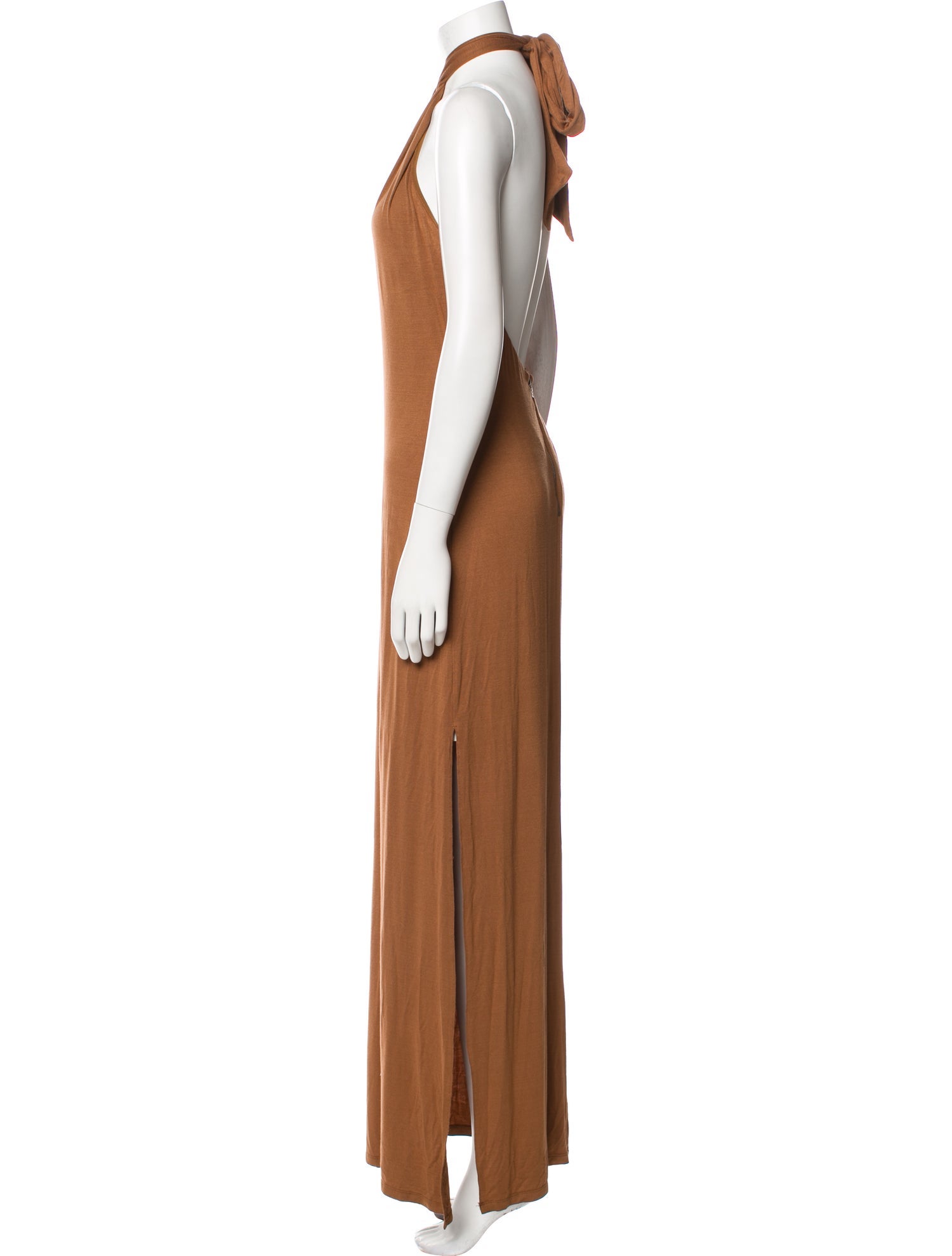 Alice + Olivia Halterneck Long Dress