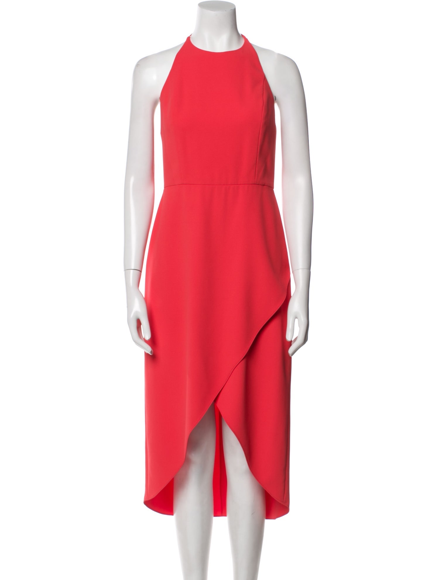 Alice + Olivia Crew Neck Long Dress