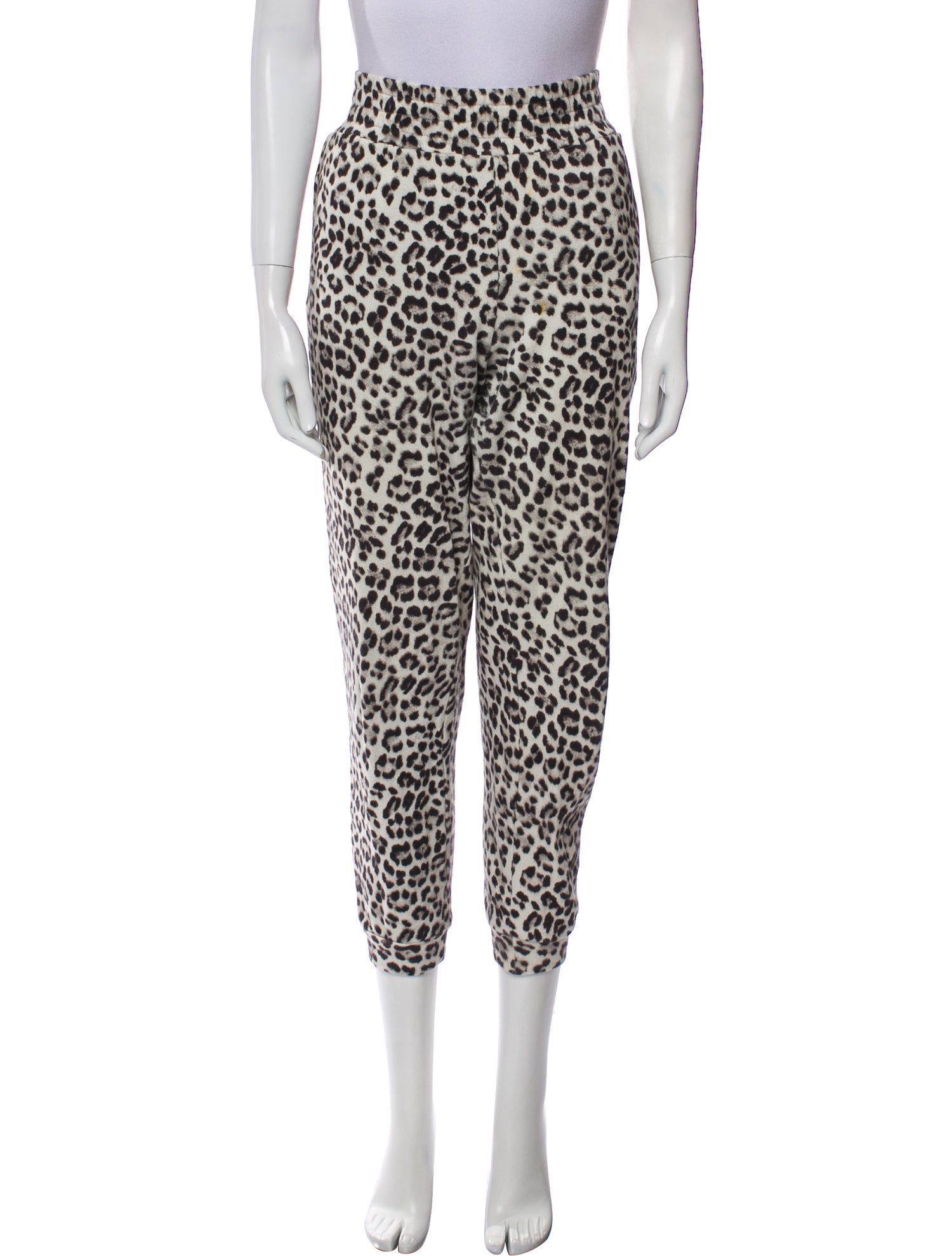 Alice + Olivia Animal Print Sweatpants