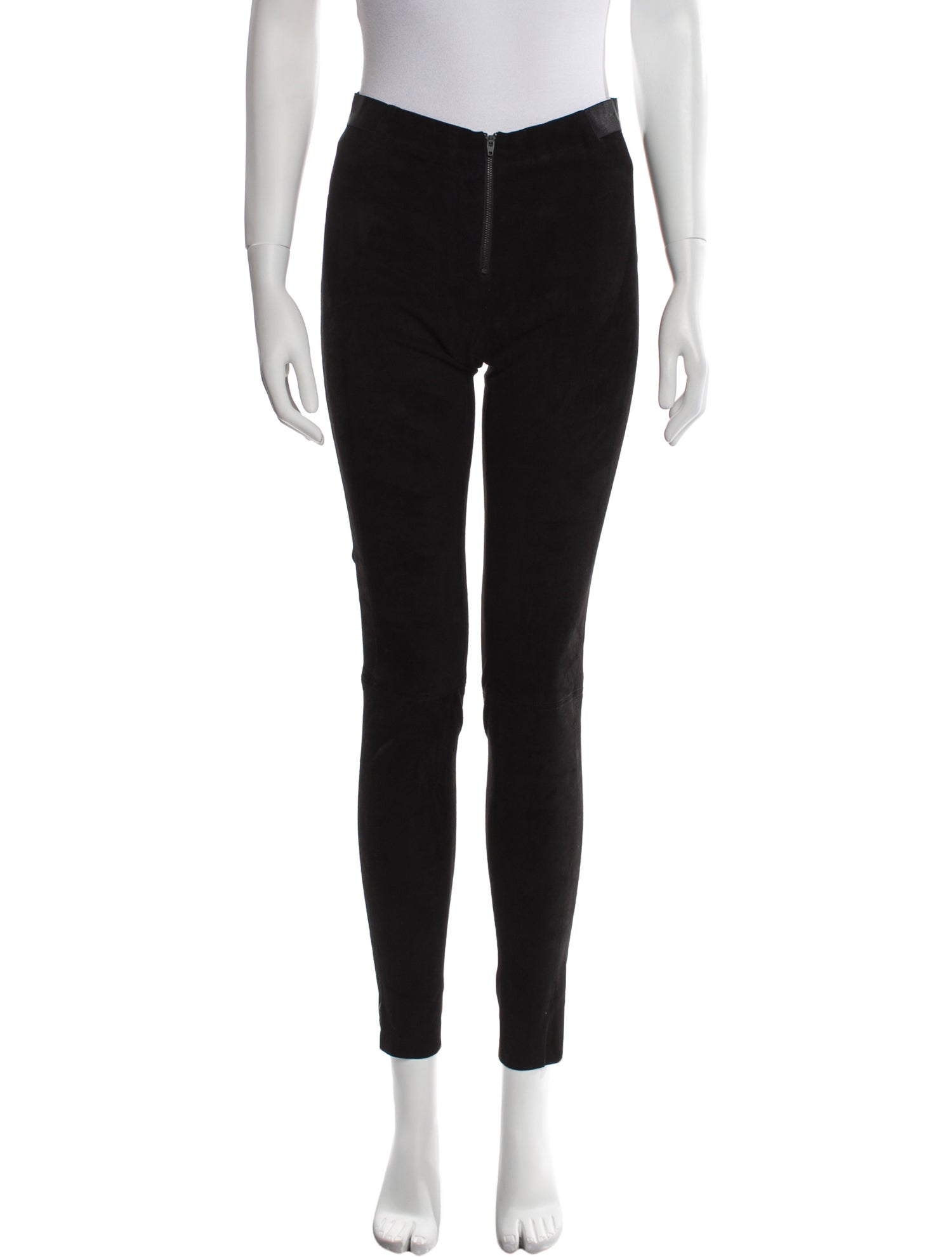 Alice + Olivia Lamb Leather Skinny Leg Pants w/ Tags