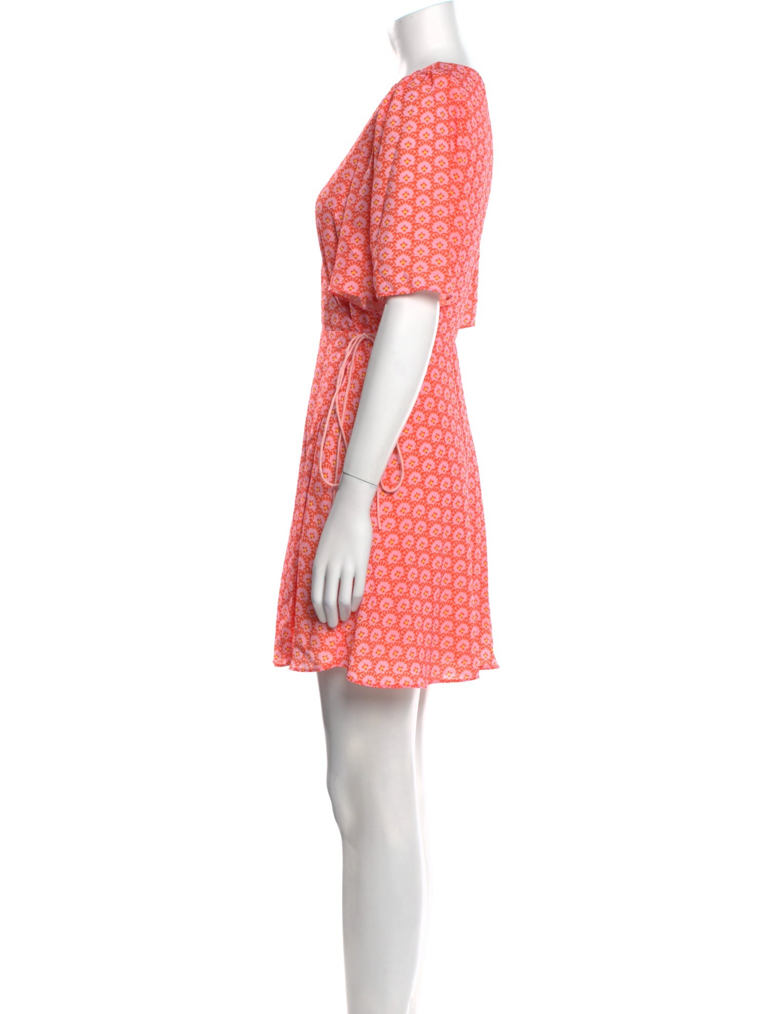 Alice + Olivia Floral Print Mini Dress