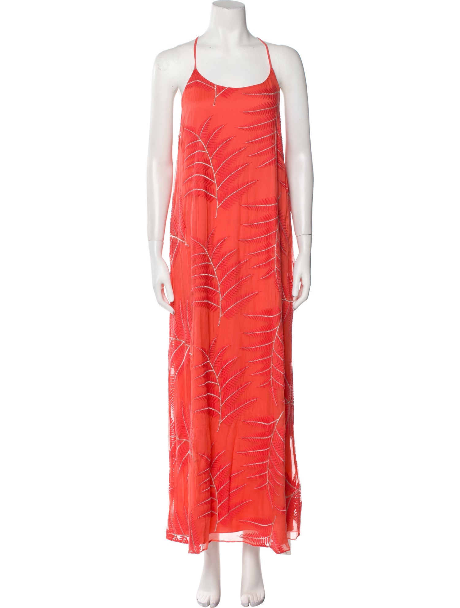 Alice + Olivia Silk Long Dress