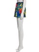 Alice + Olivia Floral Print Mini Shorts