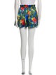 Alice + Olivia Floral Print Mini Shorts