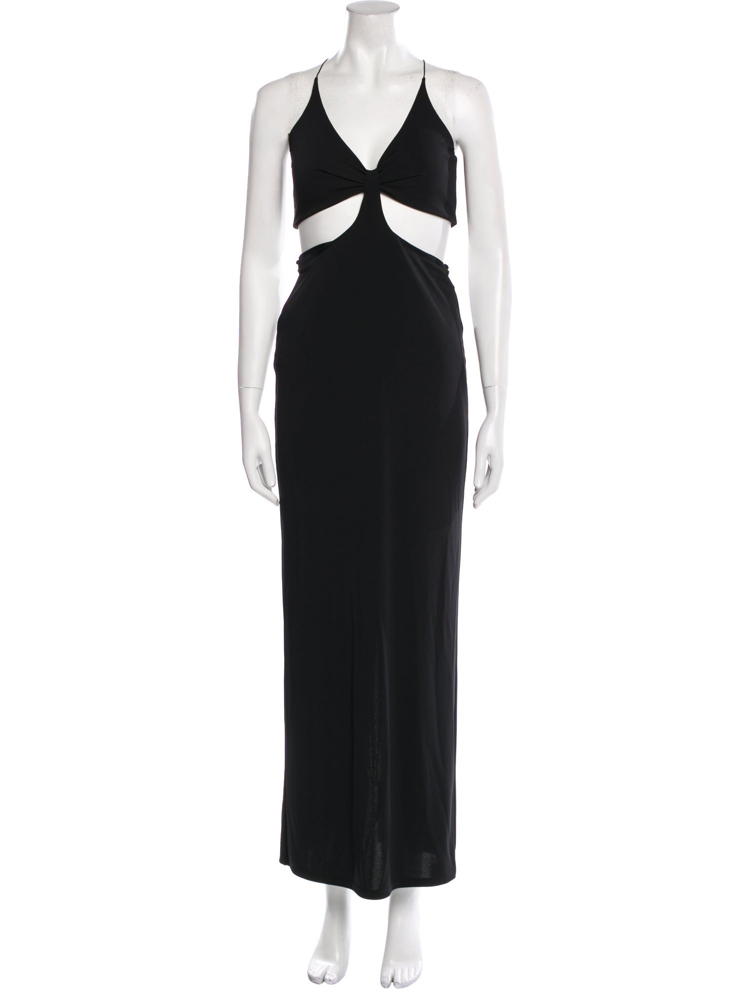 Alice + Olivia Halterneck Long Dress