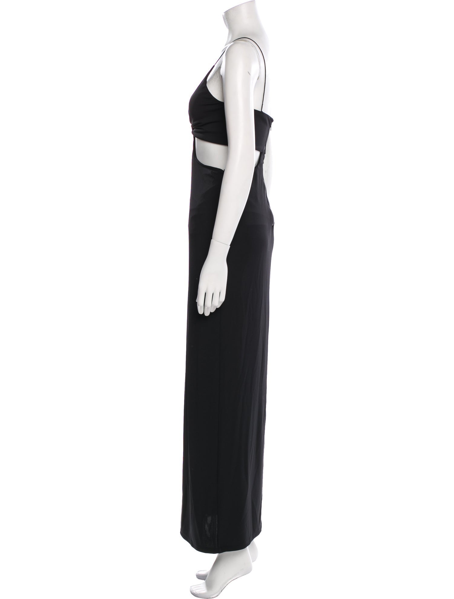Alice + Olivia Halterneck Long Dress