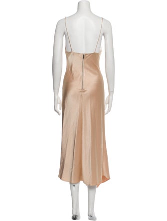 Alice + Olivia Cowl Neck Long Dress