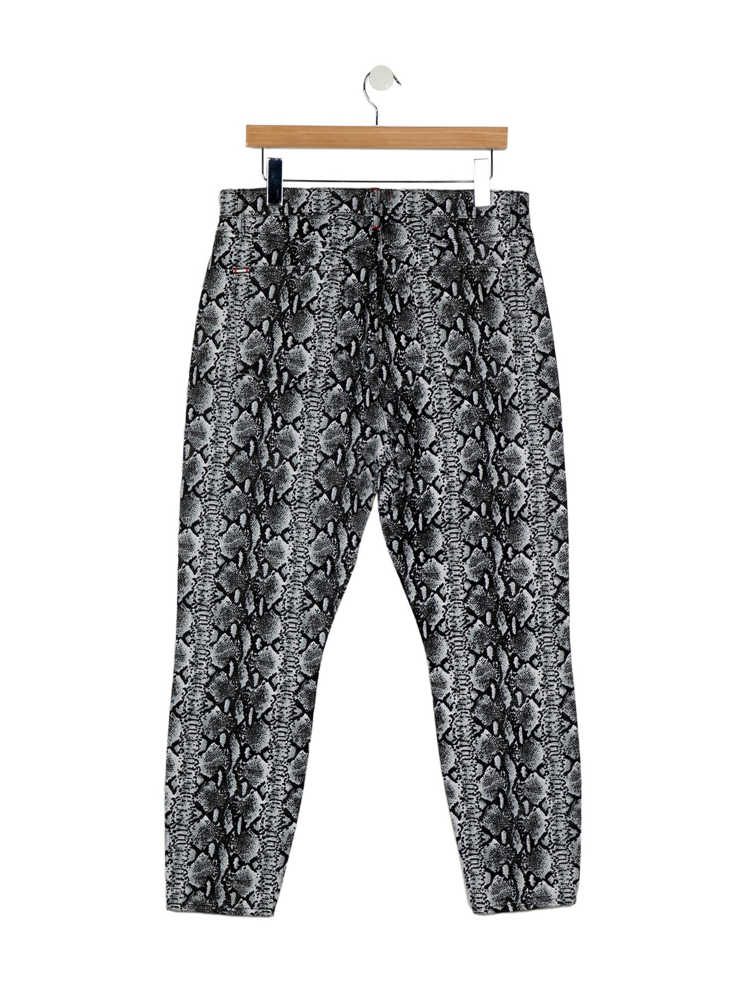 Alice + Olivia High-Rise Straight Leg Jeans