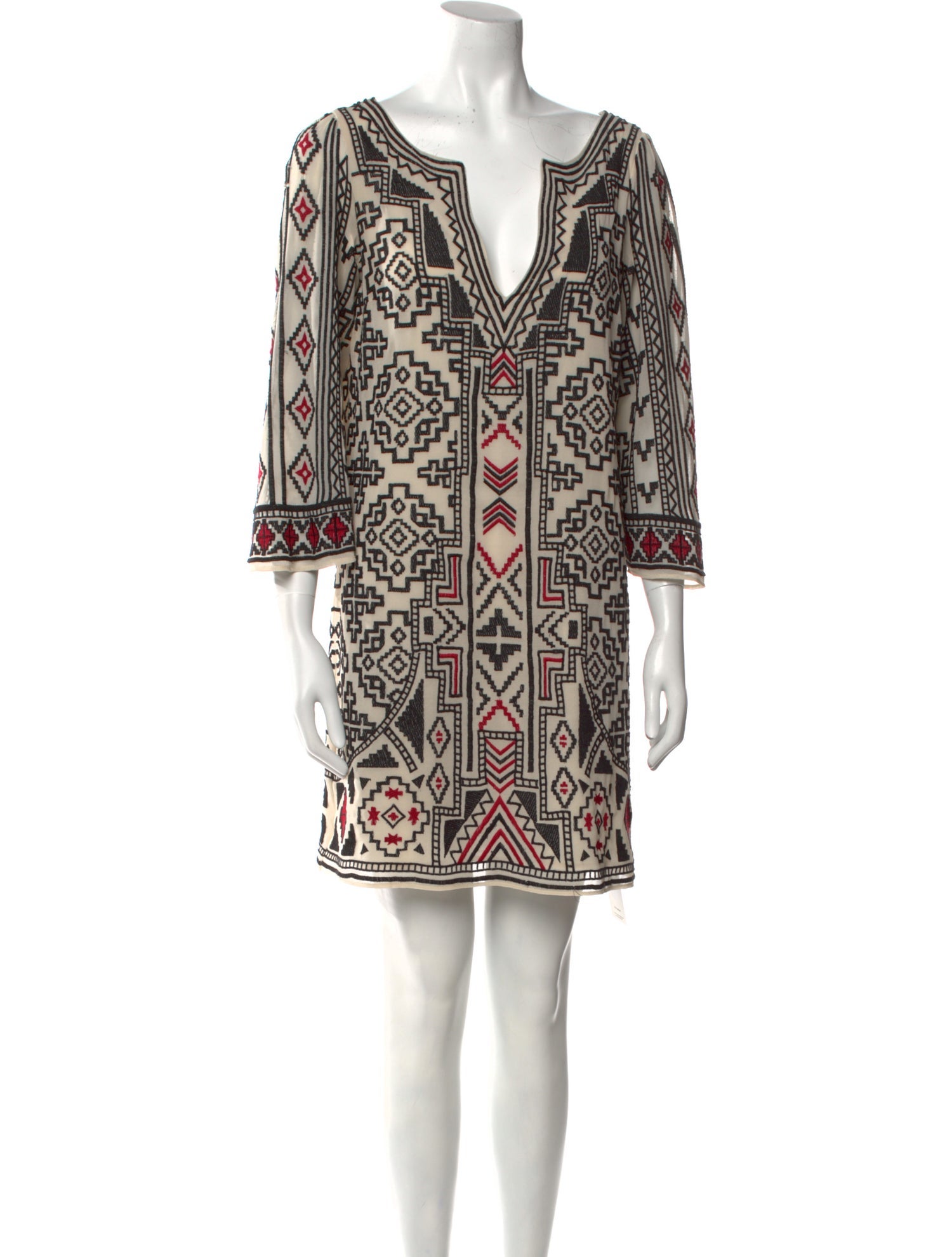 Alice + Olivia Printed Mini Dress