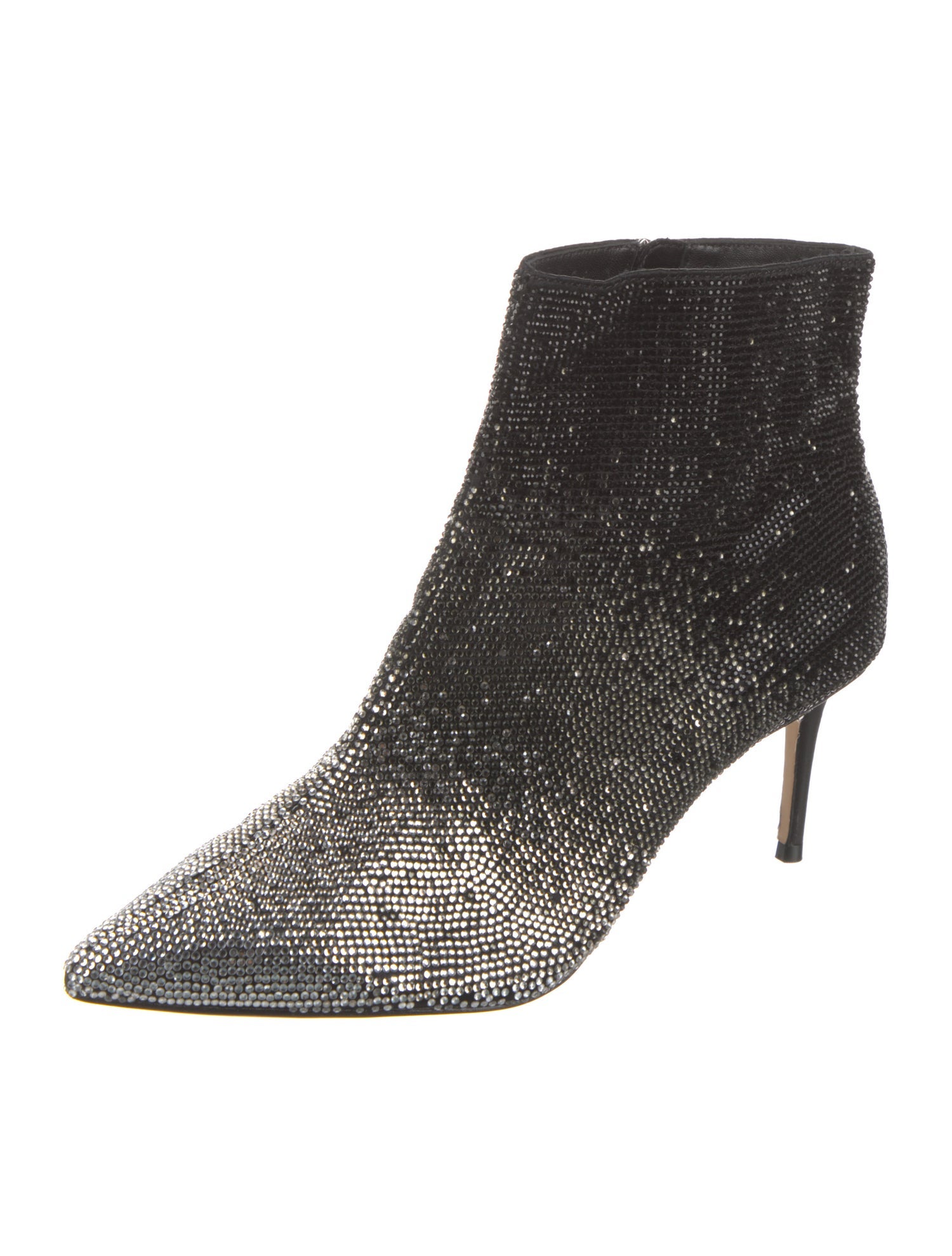 Alice + Olivia Crystal Crystal Embellishments Boots