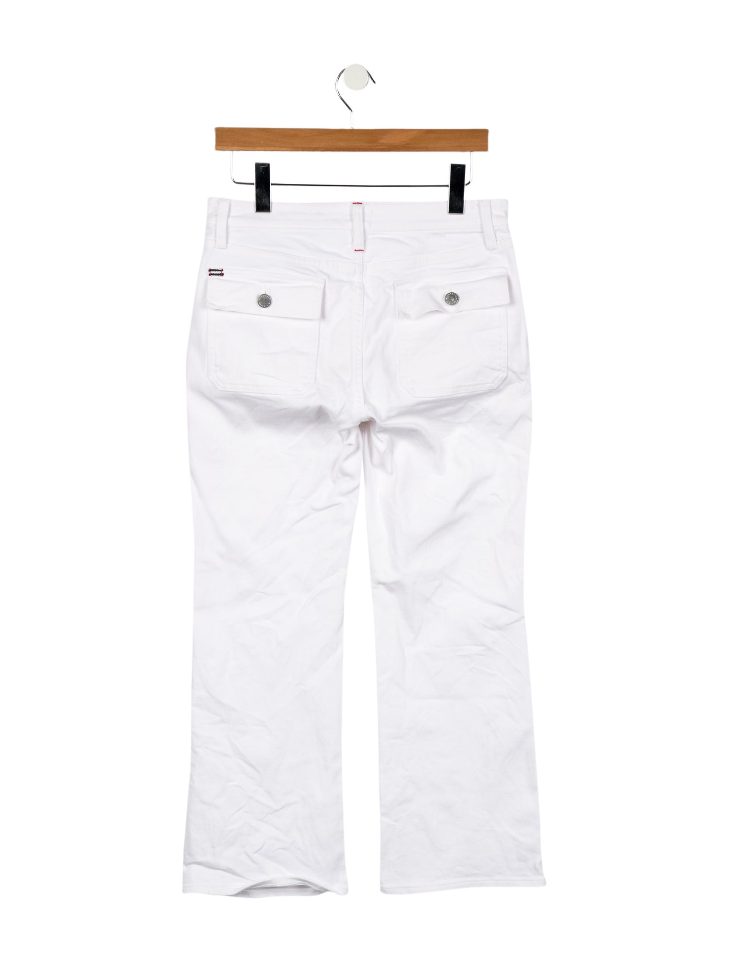 Alice + Olivia Mid-Rise Wide Leg Jeans