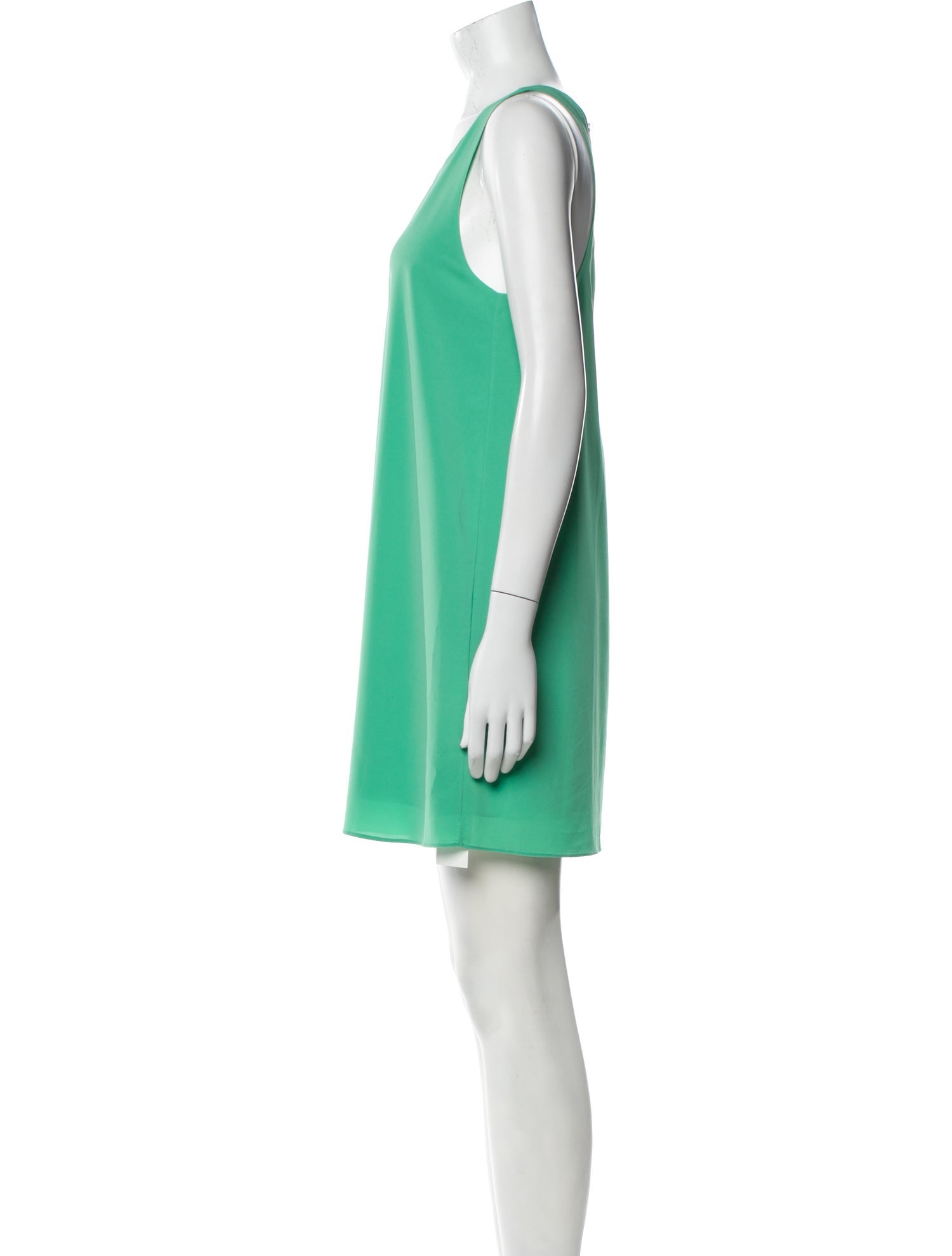 Alice + Olivia Scoop Neck Mini Dress