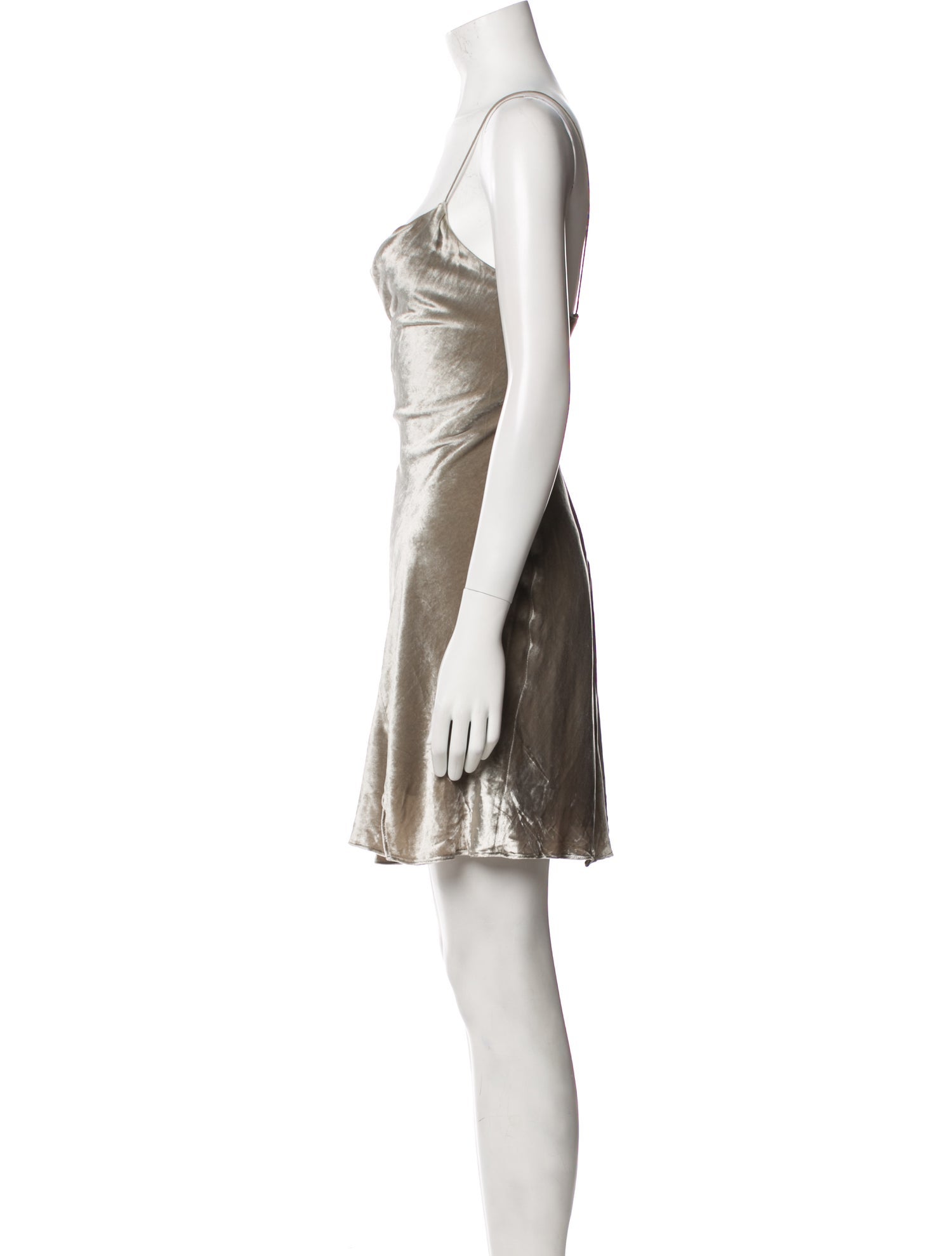 Alice + Olivia Cowl Neck Mini Dress
