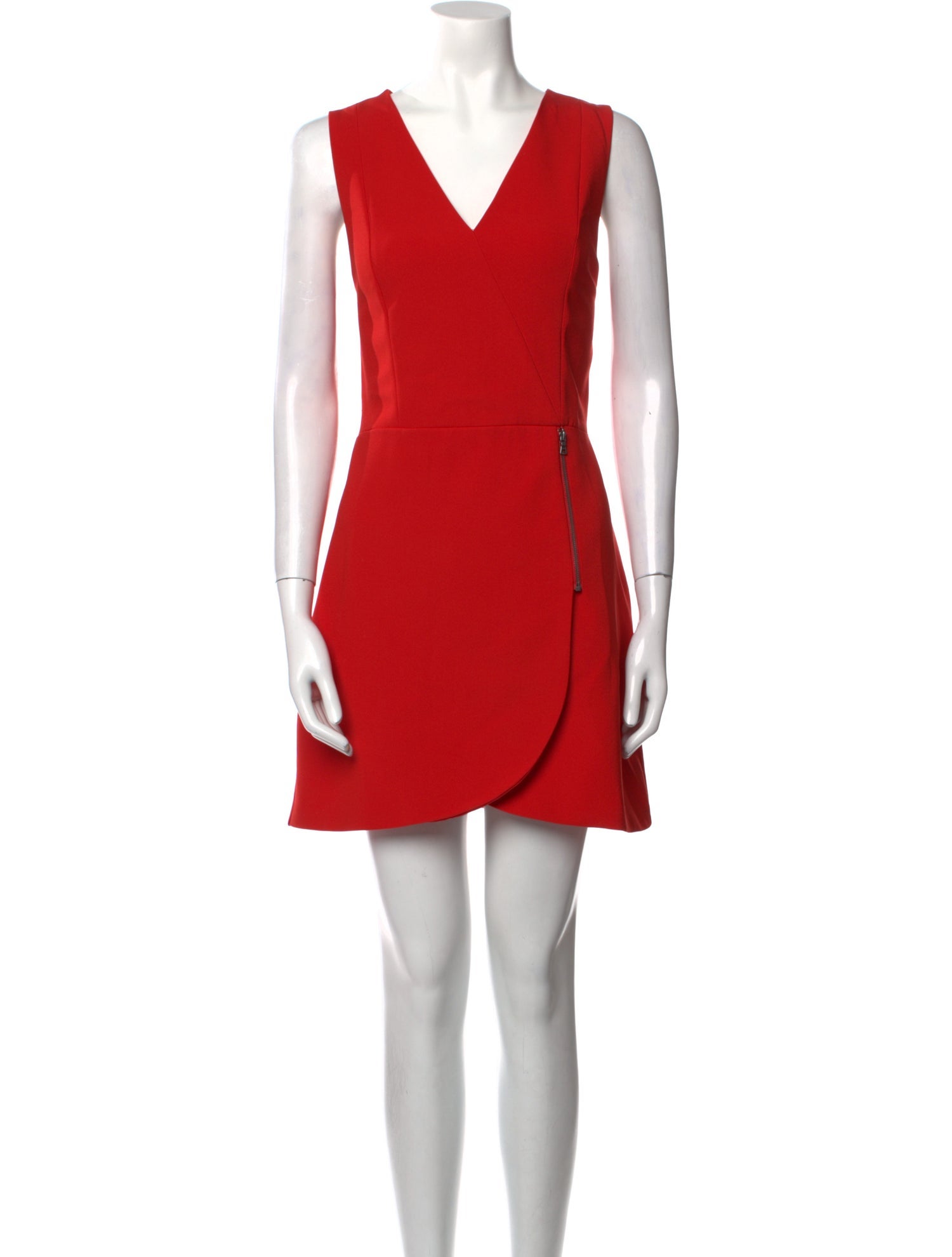 Alice + Olivia V-Neck Mini Dress