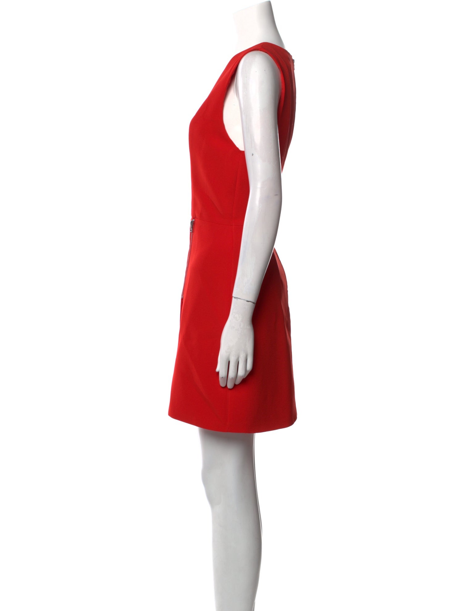 Alice + Olivia V-Neck Mini Dress