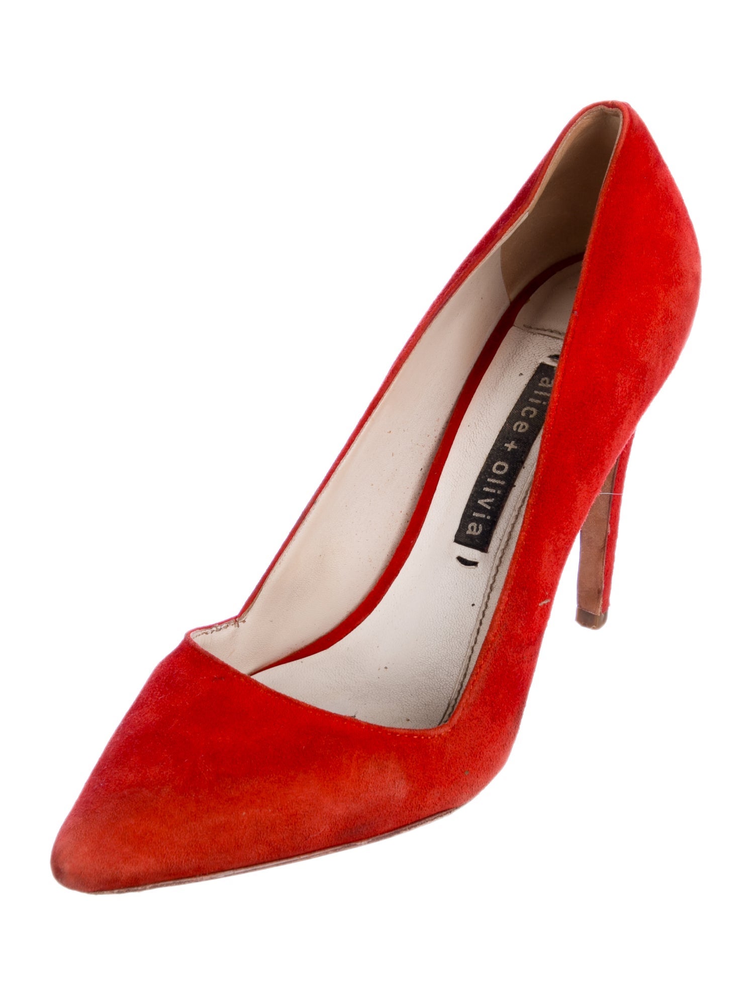 Alice + Olivia Suede Pumps
