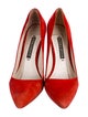 Alice + Olivia Suede Pumps