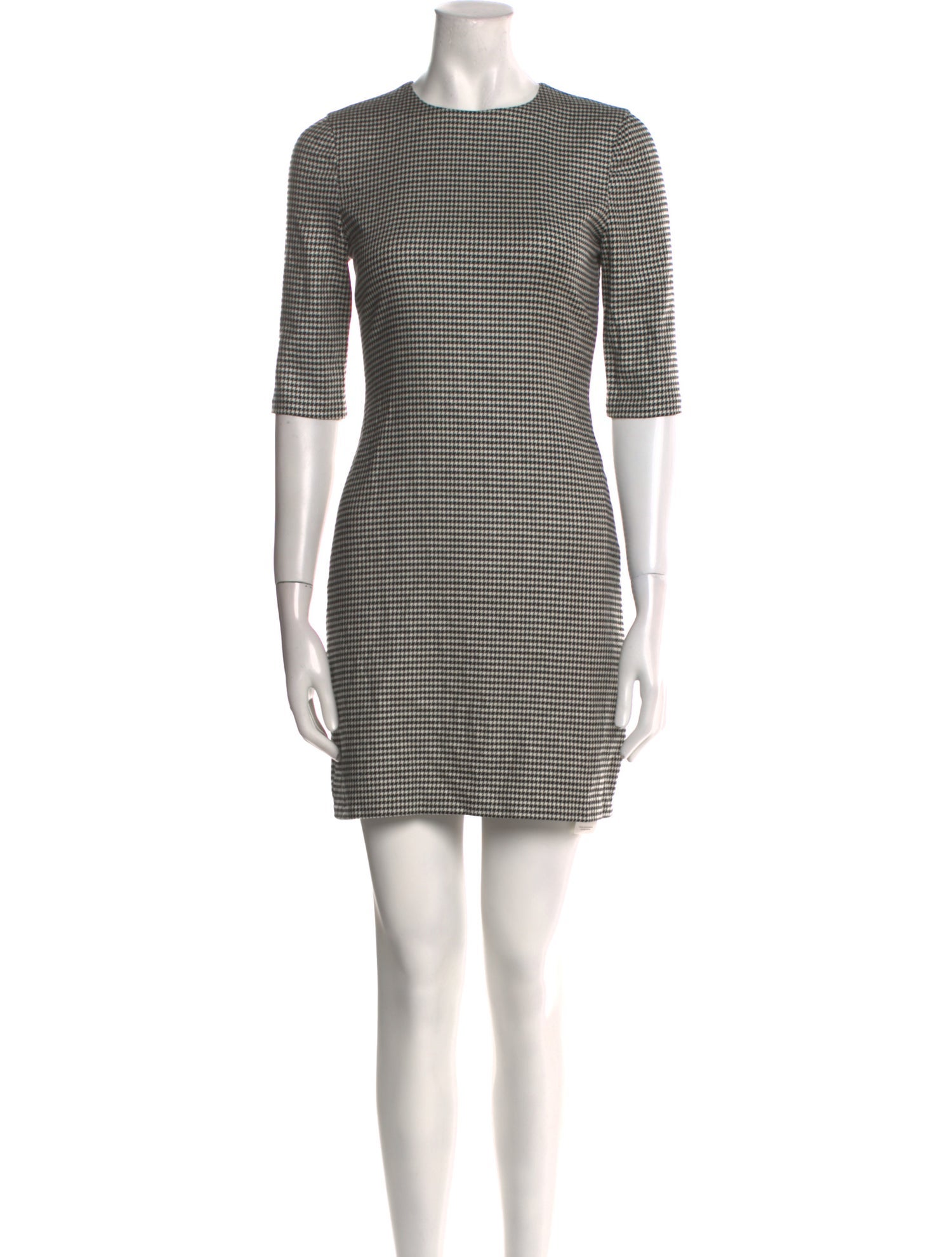 Alice + Olivia Houndstooth Print Mini Dress w/ Tags