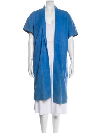 Alice + Olivia Suede Vest