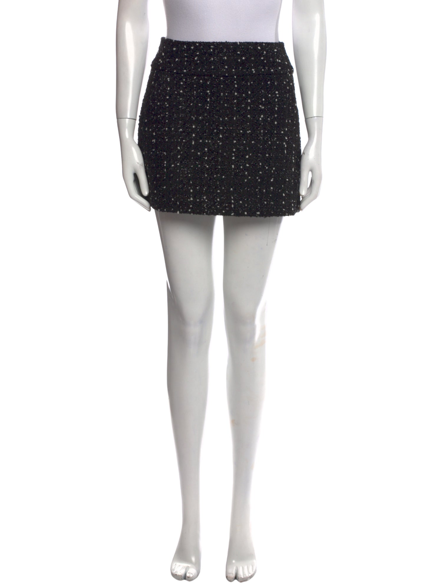 Alice + Olivia Tweed Pattern Mini Skirt w/ Tags