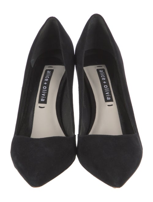 Alice + Olivia Suede Pumps