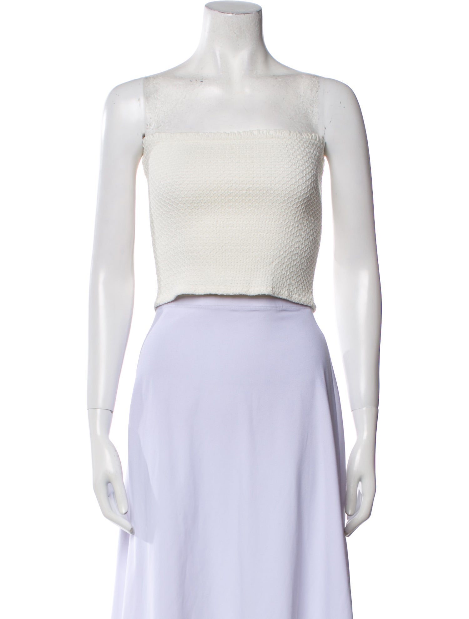 Alice + Olivia Strapless Crop Top