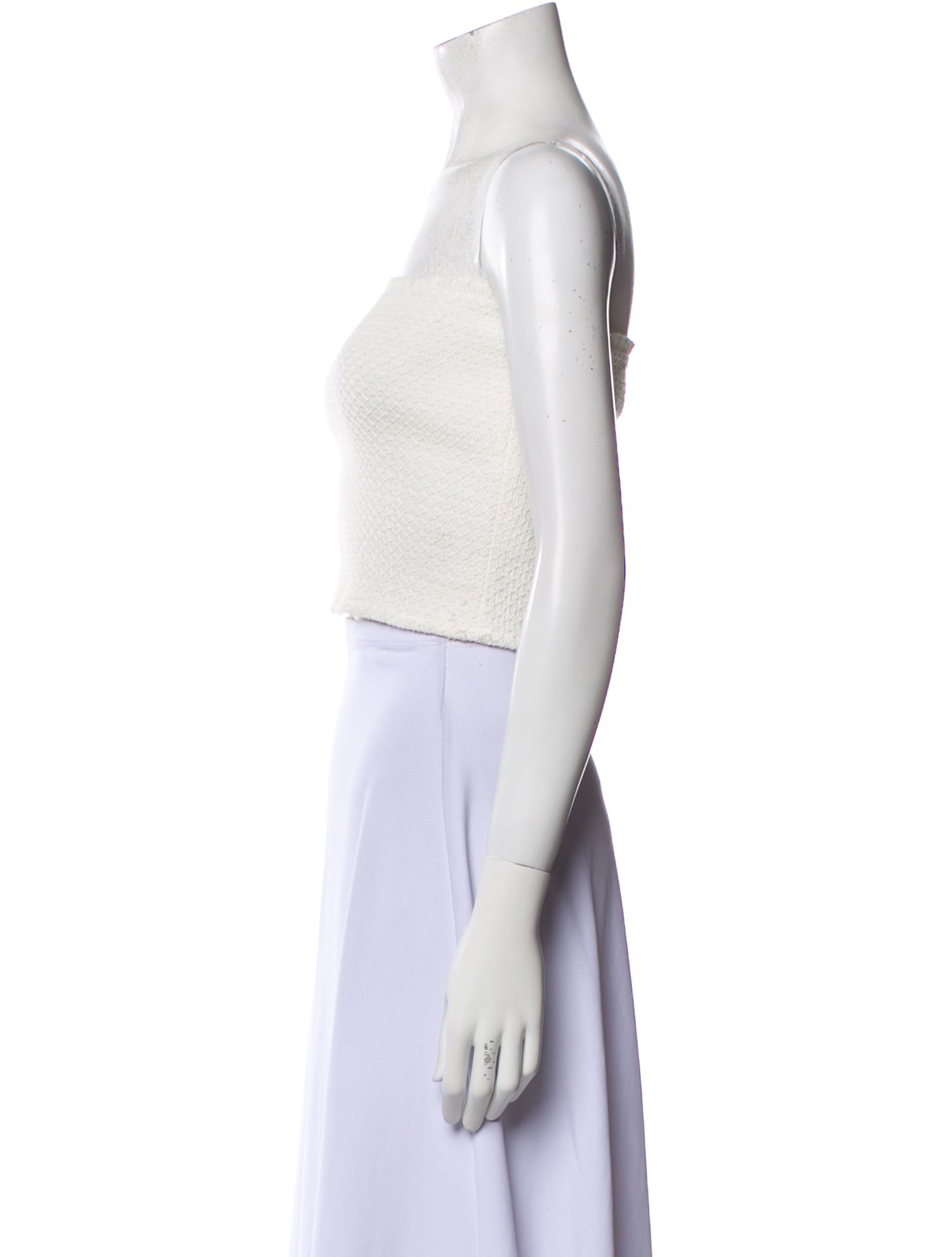 Alice + Olivia Strapless Crop Top