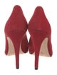 Alice + Olivia Suede D'Orsay Pumps