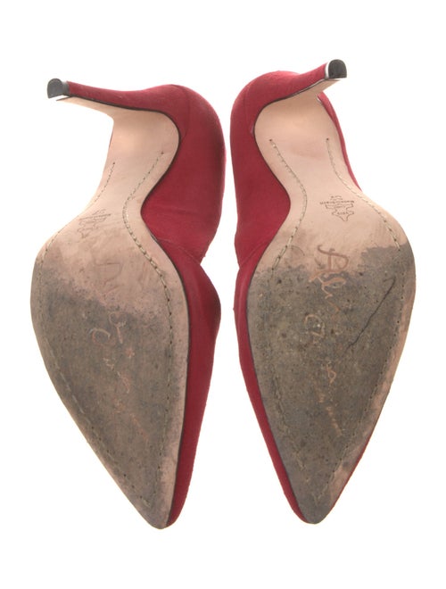 Alice + Olivia Suede D'Orsay Pumps