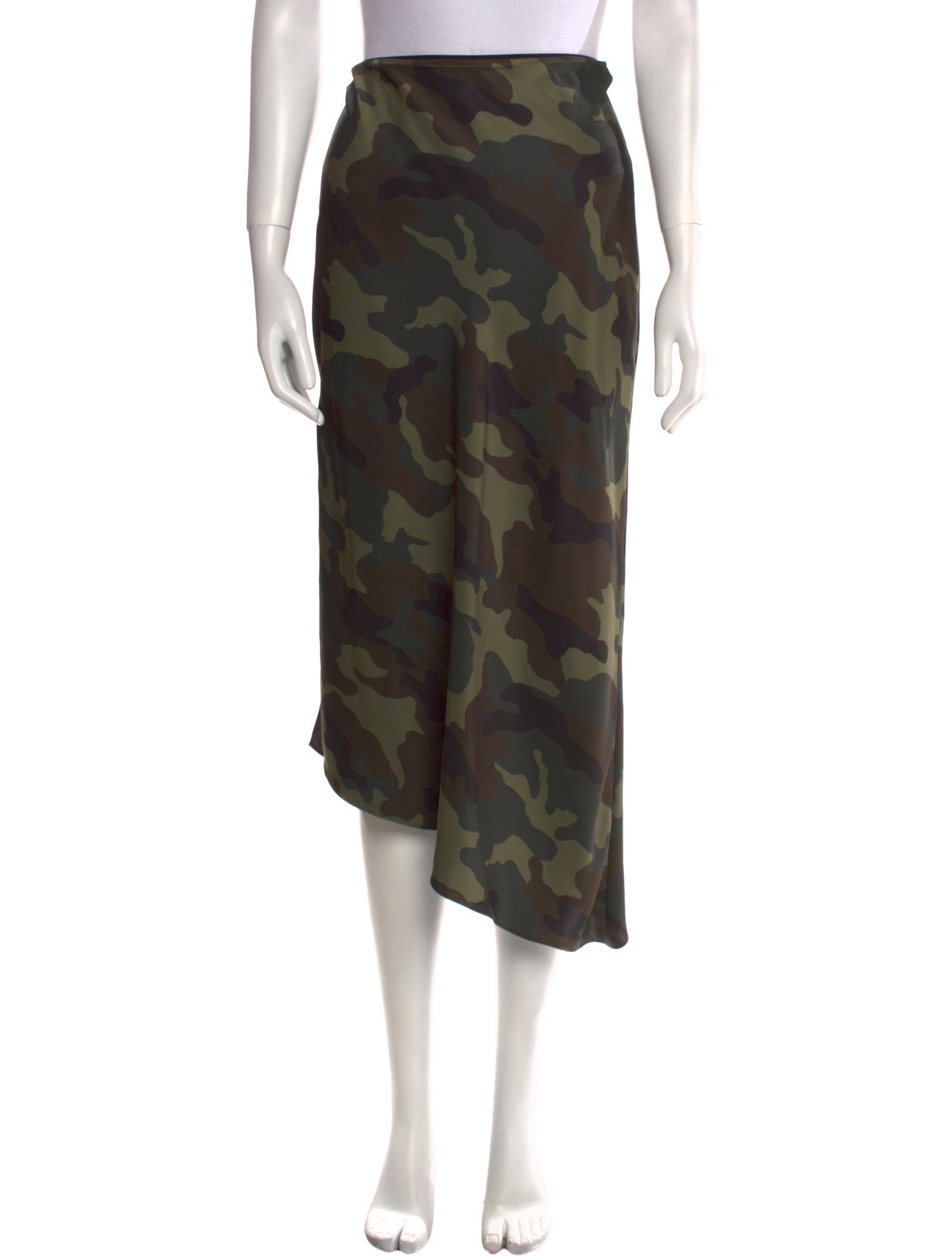 Alice + Olivia Floral Print Midi Length Skirt