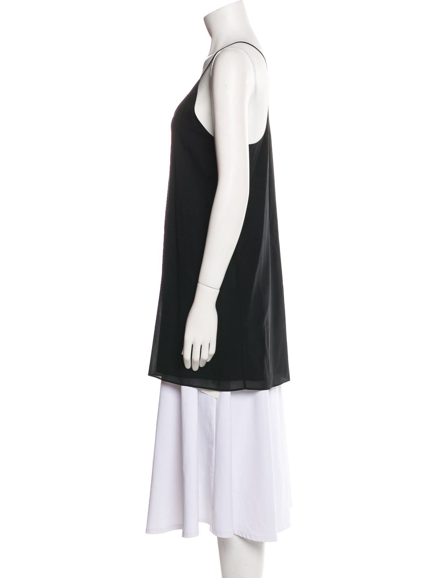 Alice + Olivia Silk V-Neck Tunic