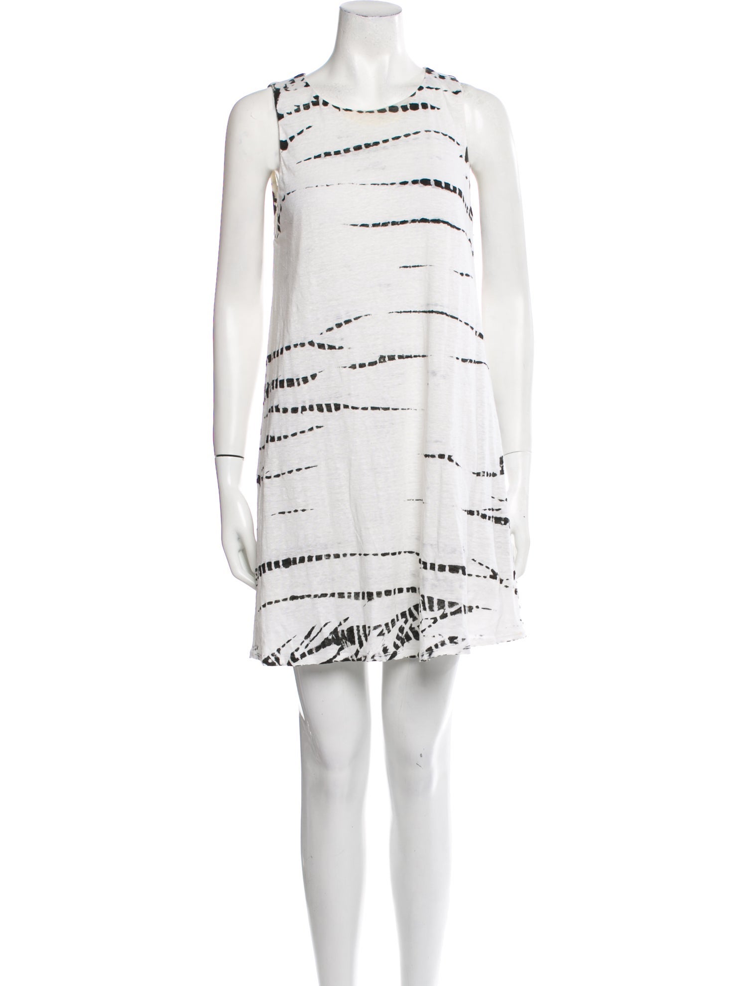 Alice + Olivia Linen Mini Dress