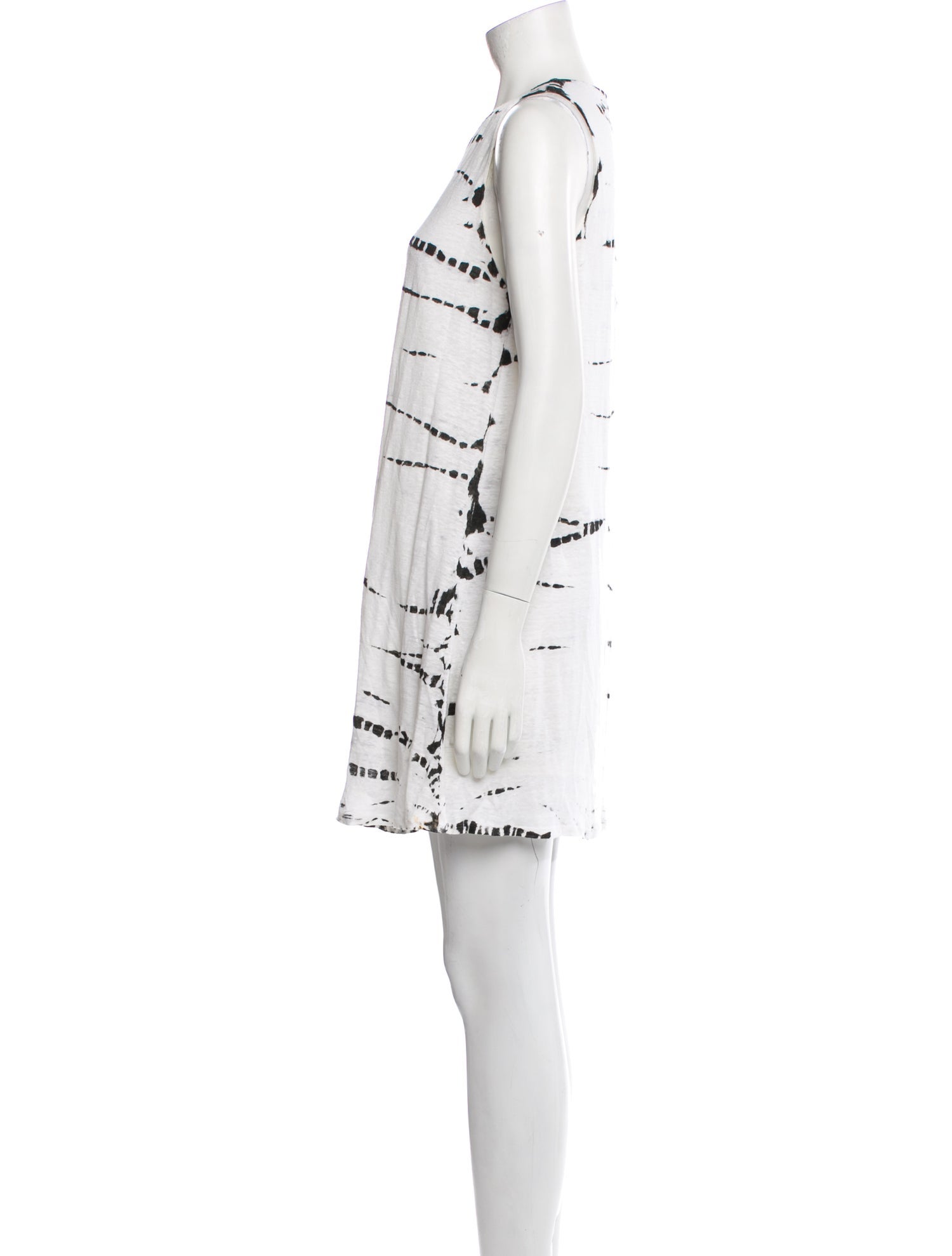 Alice + Olivia Linen Mini Dress