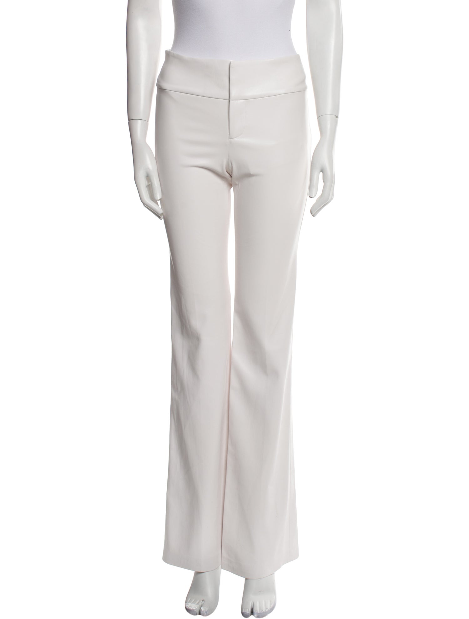 Roberto Cavalli Straight Leg Pants - Neutrals, 8.75