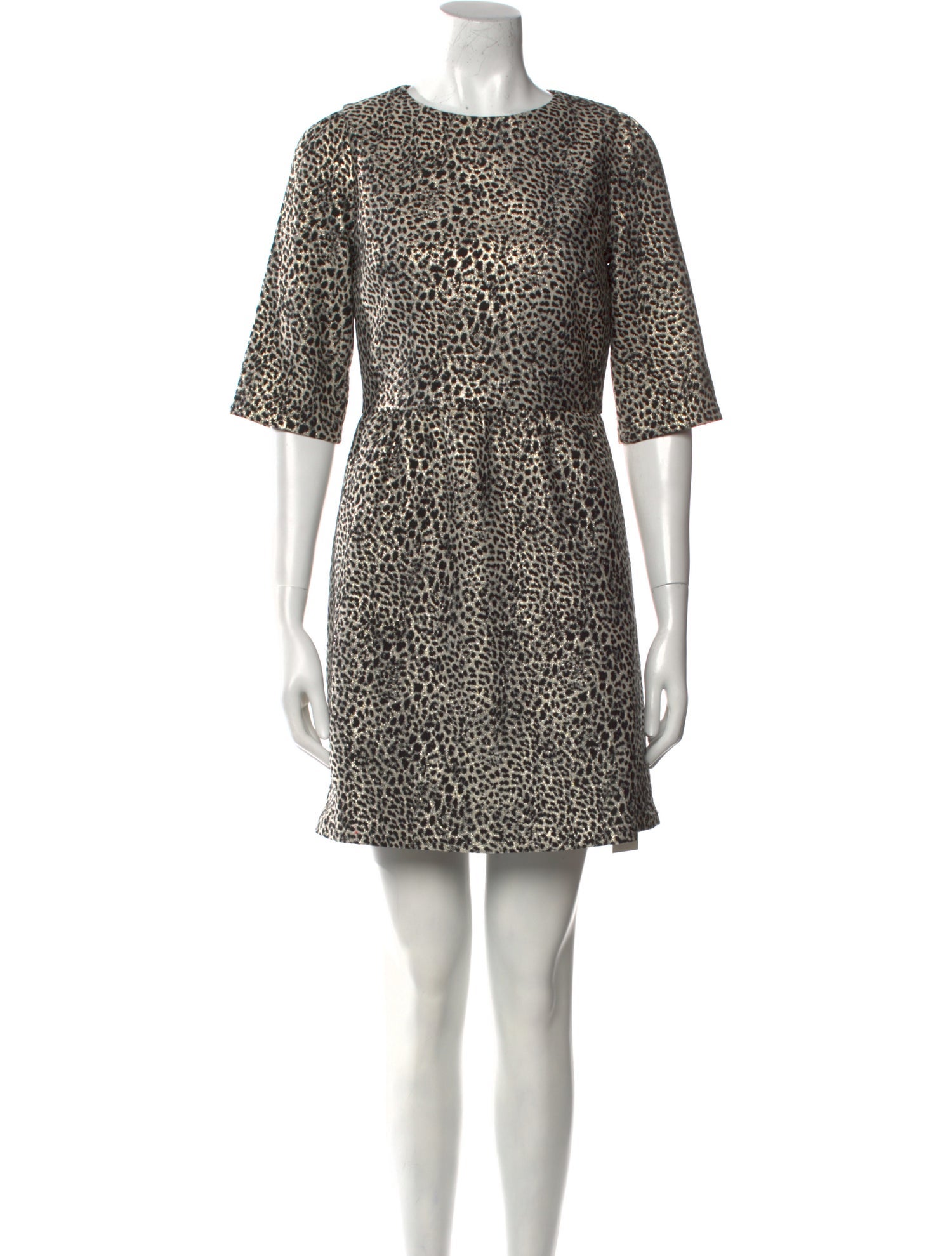 Alice + Olivia Animal Print Mini Dress