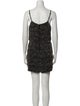 Alice + Olivia Polka Dot Print Scoop Neck Romper