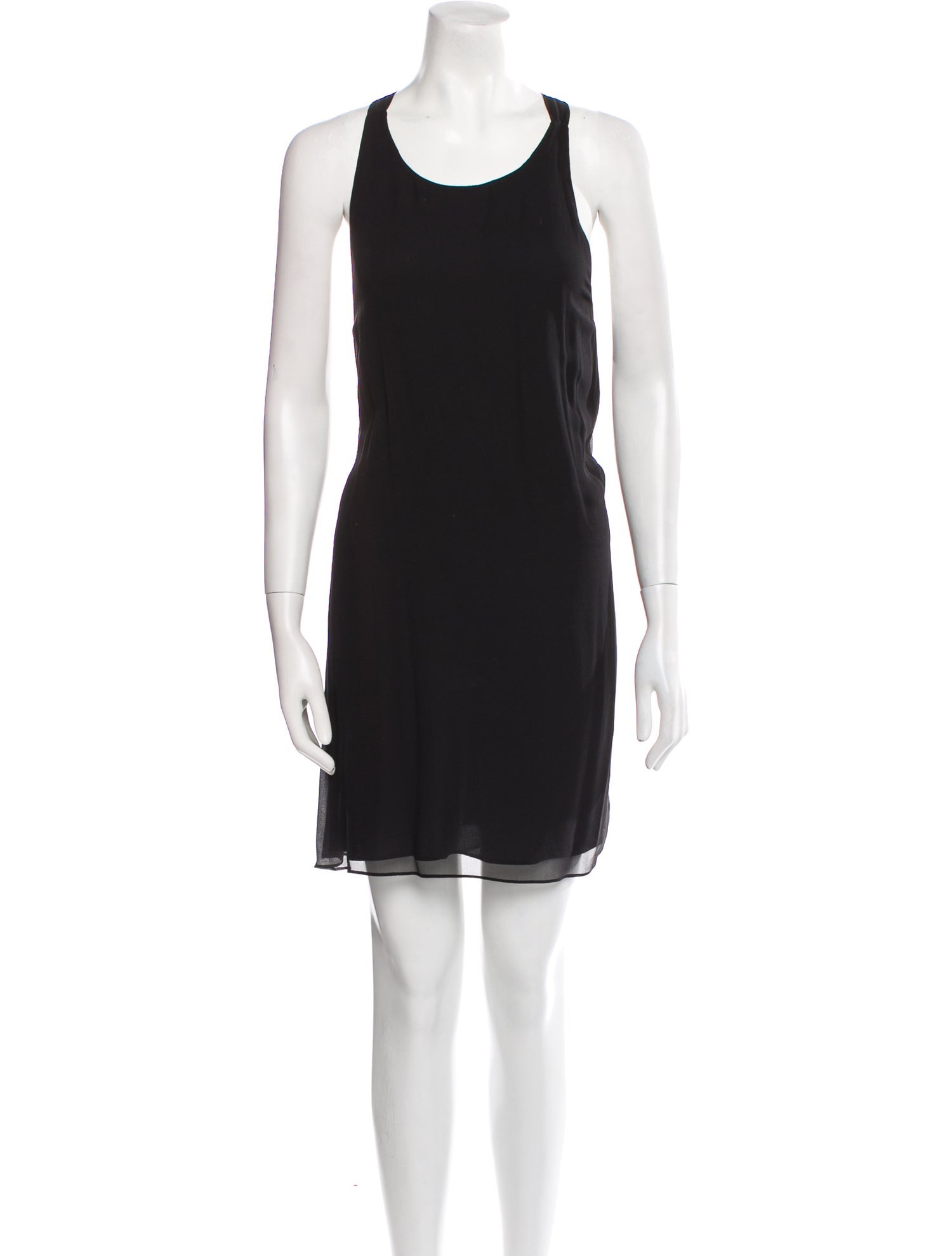 Alice + Olivia Silk Scoop Neck Tunic