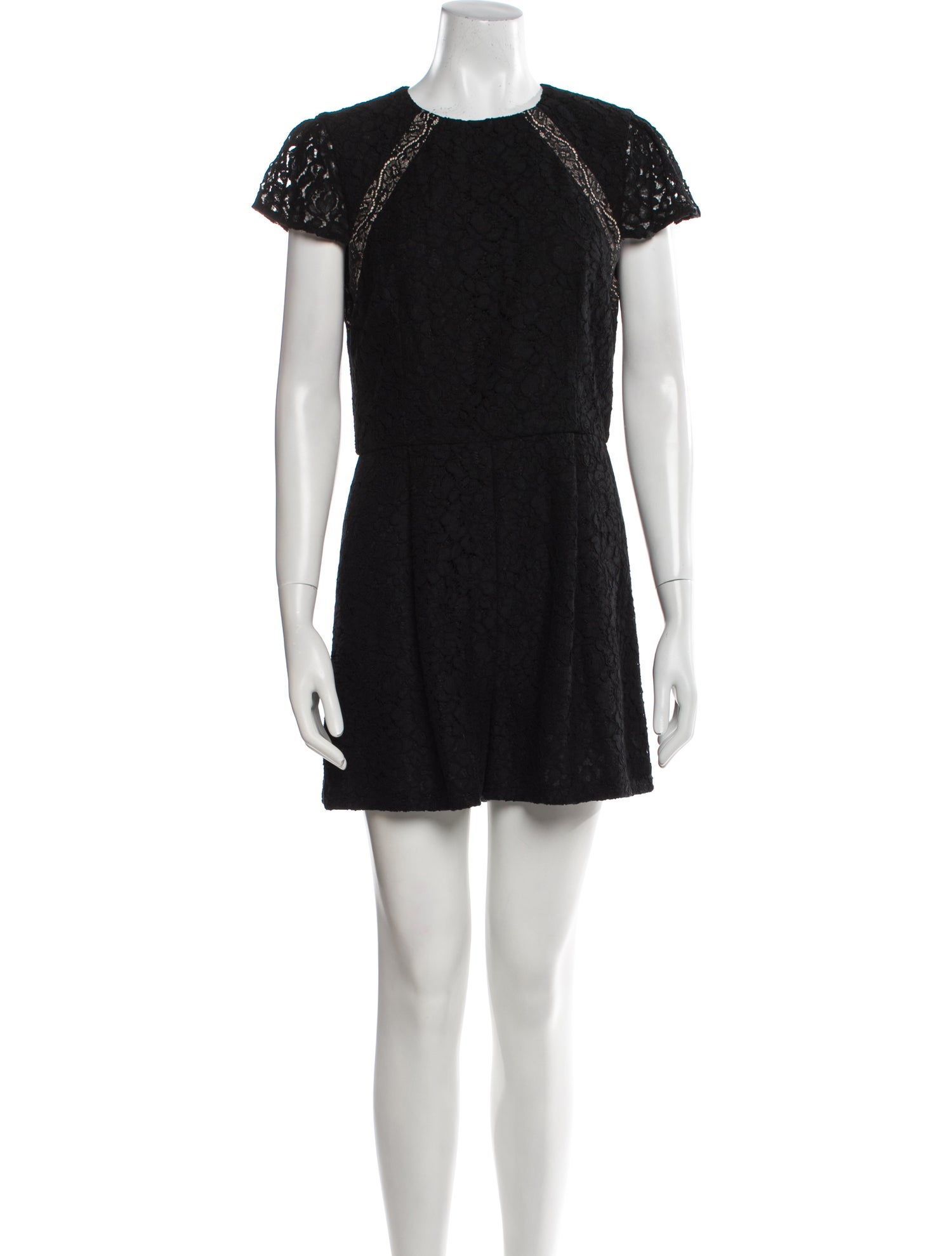 Alice + Olivia Crew Neck Romper