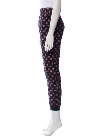 Alice + Olivia Floral Print Sweatpants