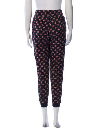 Alice + Olivia Floral Print Sweatpants