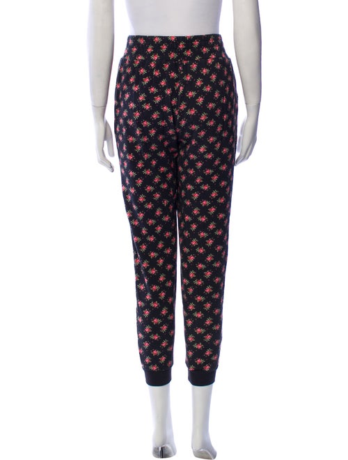 Alice + Olivia Floral Print Sweatpants