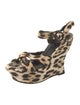 Alice + Olivia Animal Print Espadrilles