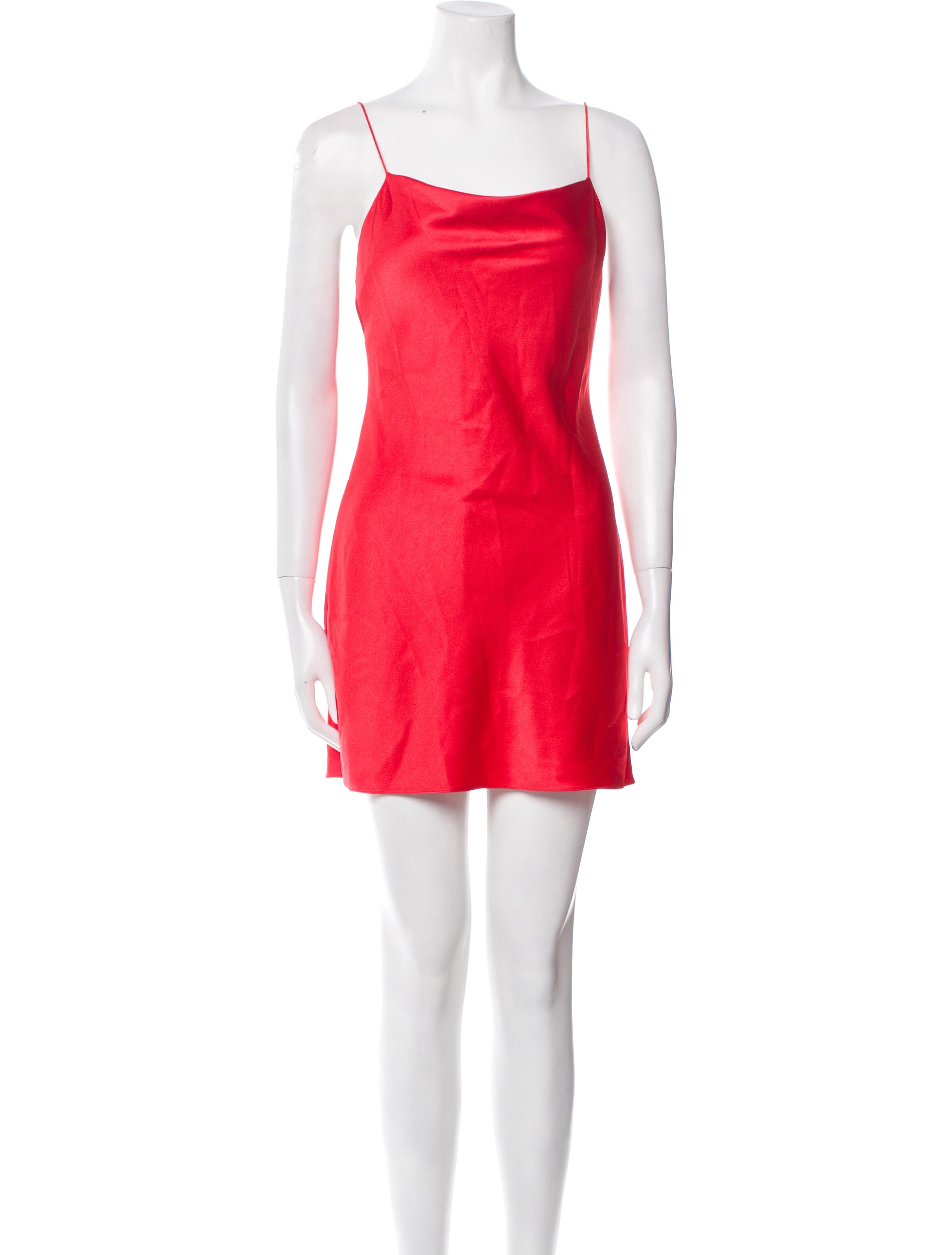 Alice + Olivia Square Neckline Mini Dress