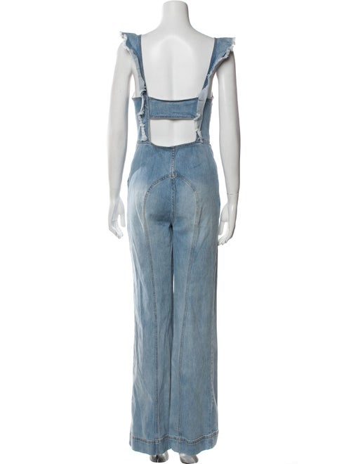 Alice + Olivia Square Neckline Jumpsuit