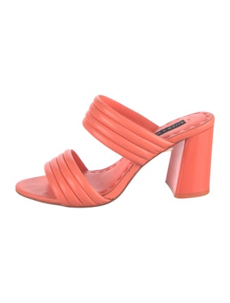 Alice + Olivia Leather Slides